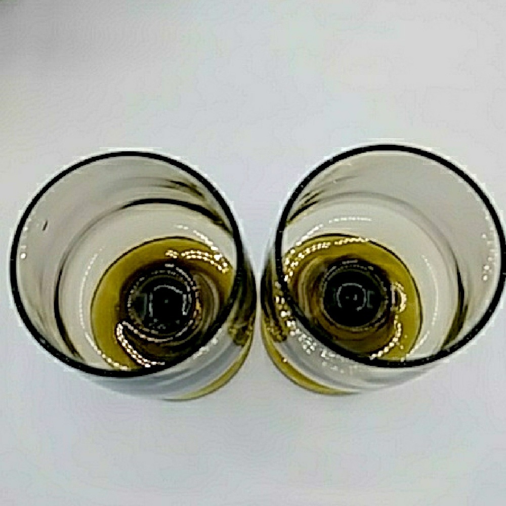 2 Libbey Smokey Tawny Modern 5.25” Wine Glasses, Retro & MCM #3 - Picture 4 of 7